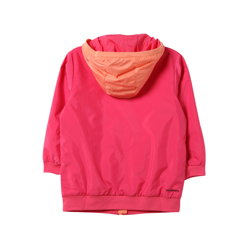 adidas阿迪达斯童服装婴童夹克女婴童0-4岁梭织外套AZ3819 92 粉色