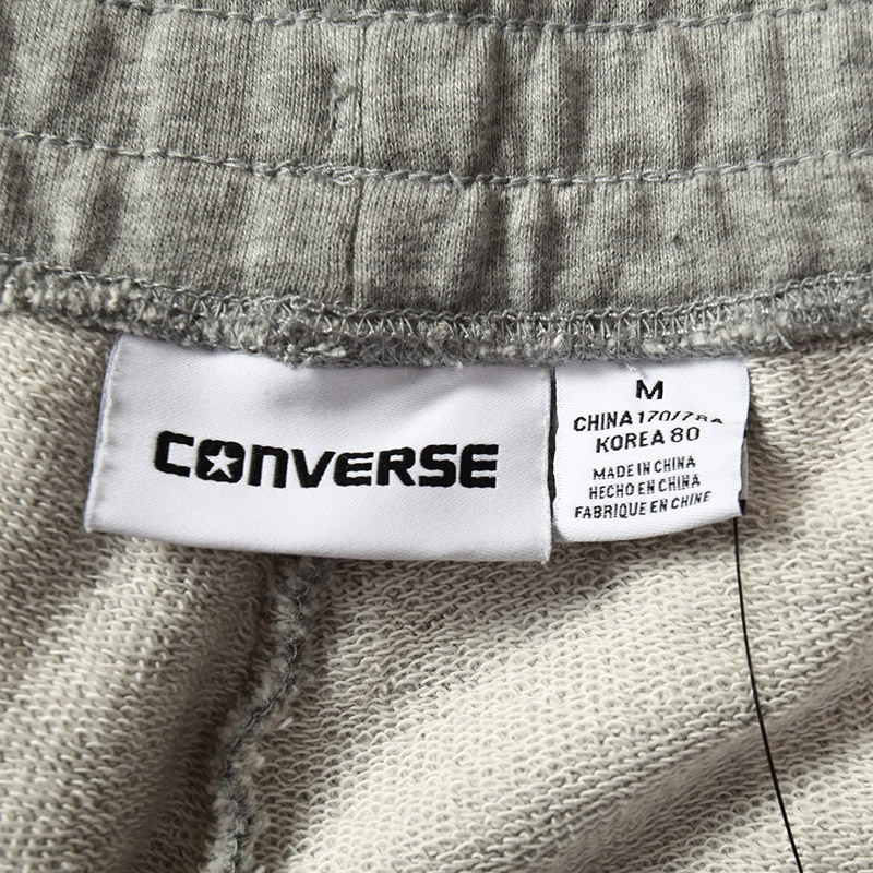 匡威Converse男装运动长裤运动服运动休闲10003989-A03 S 灰色