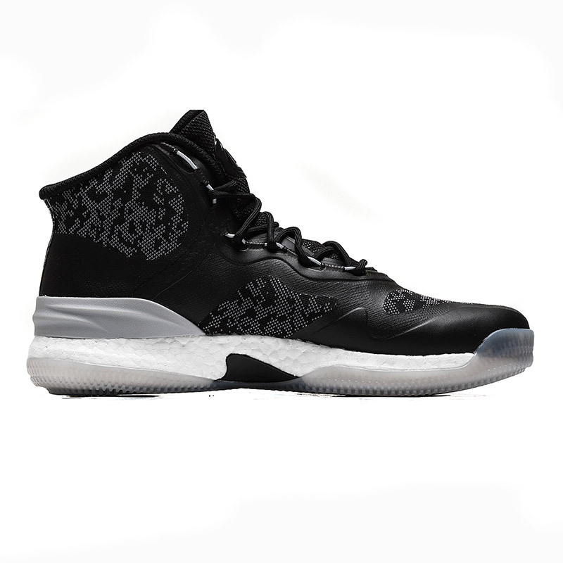 adidas阿迪达斯男子篮球鞋ROSE 8罗斯实战运动鞋CQ0847 黑色 39码
