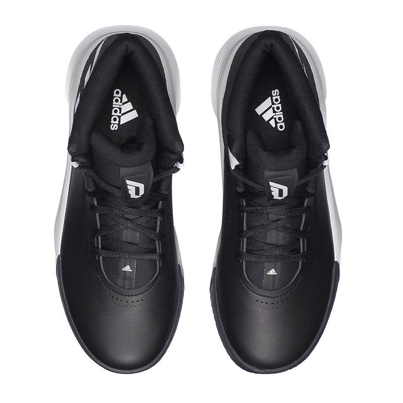 adidas阿迪达斯男子篮球鞋18DLILARD利拉德运动鞋CQ0533 黑色 39码图片