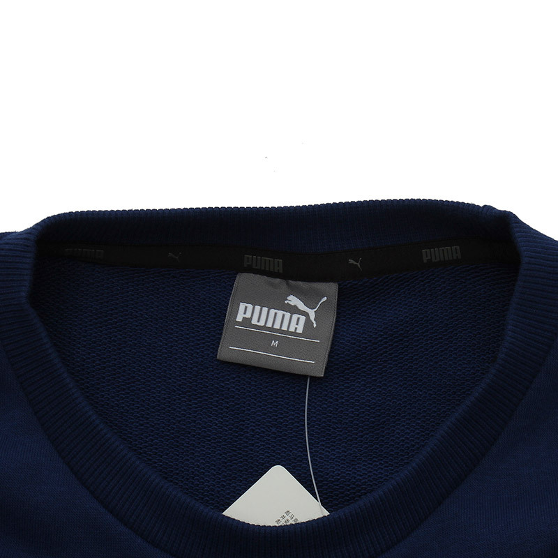 彪马Puma男装卫衣运动服运动休闲59307716 S 深蓝色
