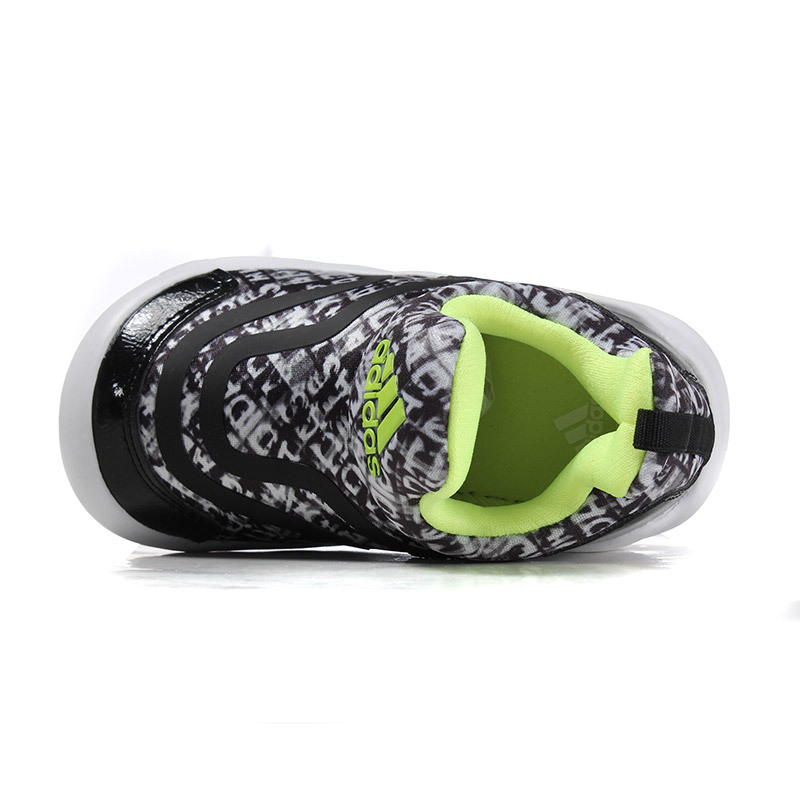阿迪达斯adidas童鞋男婴童0-4岁毛毛虫小海马童鞋儿童跑步鞋AQ2778 AQ2778白+黄+黑