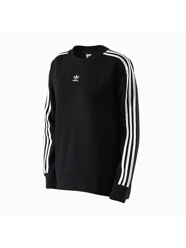 adidas阿迪达斯三叶草女子卫衣2018新款套头衫休闲运动服CE2431