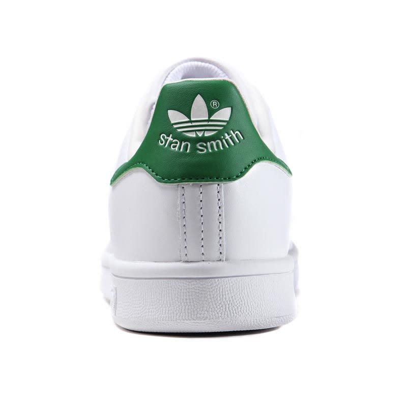 adidas阿迪达斯三叶草男女鞋运动板鞋STAN SMITH小白鞋绿尾M20324图片