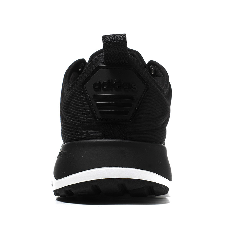 adidas阿迪达斯NEO男子休闲鞋cloudfoam跑步鞋BB9763 黑色 42.5