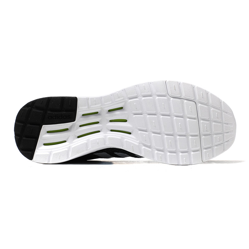 adidas阿迪达斯NEO男子休闲鞋cloudfoam跑步鞋BB9763 黑色 42.5