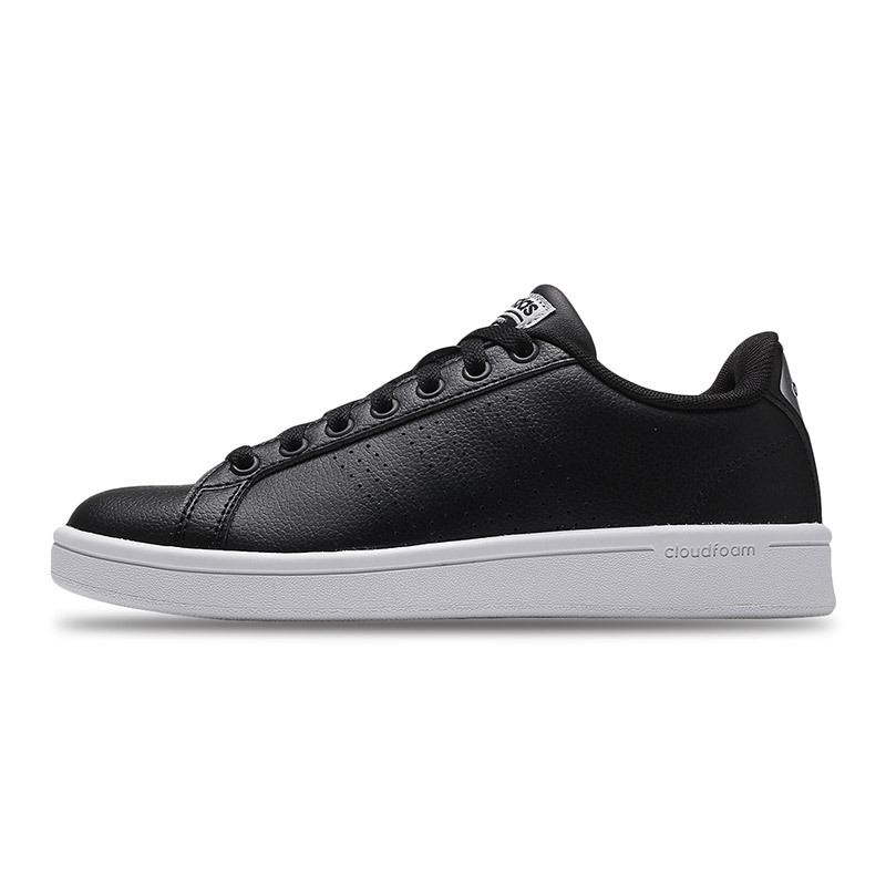 adidas阿迪达斯NEO女子休闲鞋运动鞋BB9608 黑色 36.5码
