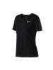 【】NIKE耐克女装PRO跑步健身运动训练短袖T恤889541 黑色 L