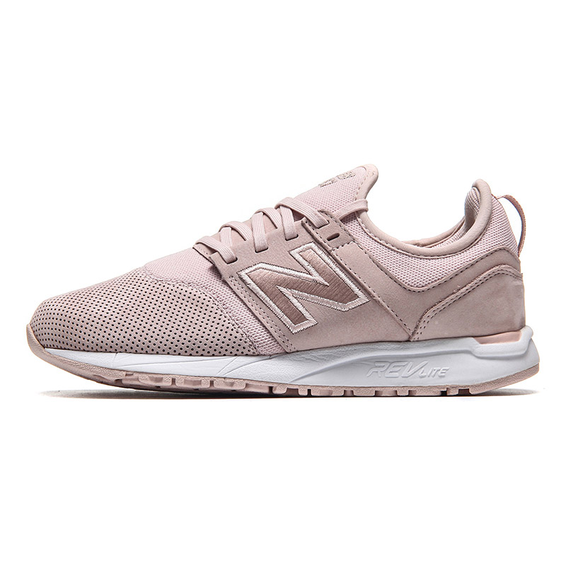 New Balance/NB女鞋休闲鞋247复古跑步运动鞋WRL247PS 粉色 35码