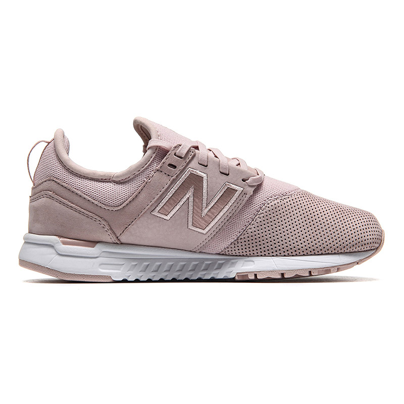 New Balance/NB女鞋休闲鞋247复古跑步运动鞋WRL247PS 粉色 35码