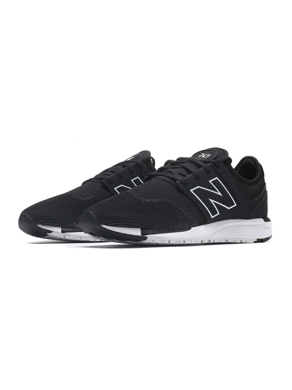 New Balance/NB男鞋休闲鞋247复古轻便运动鞋MRL247NK 黑色 40.5码