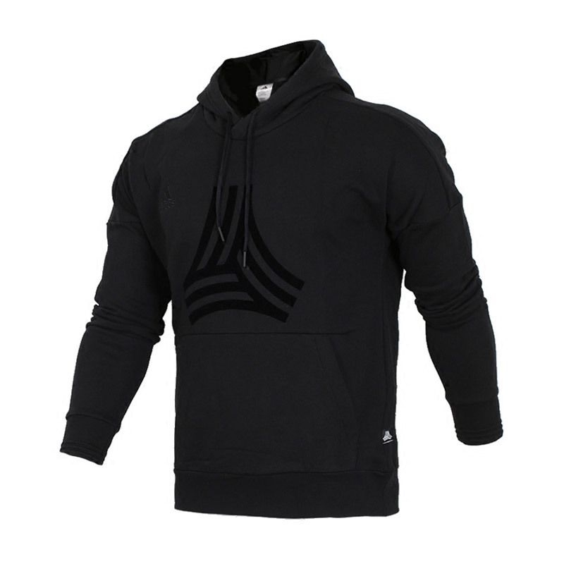 Adidas/阿迪达斯 男子运动服 秋季 运动休闲服卫衣创造者连帽足球套头衫 CE4026 黑色 L