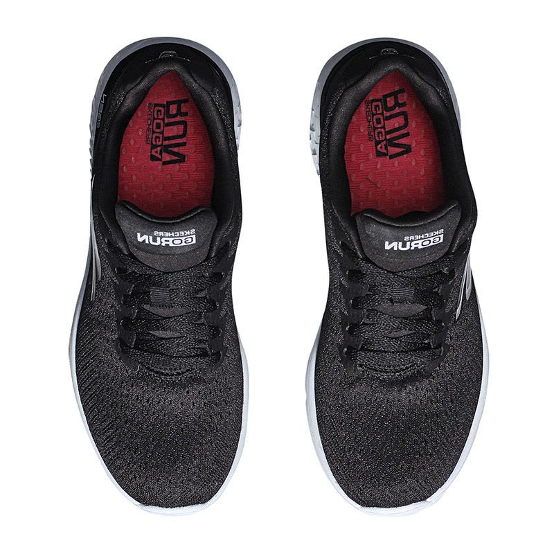 Skechers斯凯奇女鞋健步鞋GO WALK网面运动鞋15601 黑色图片