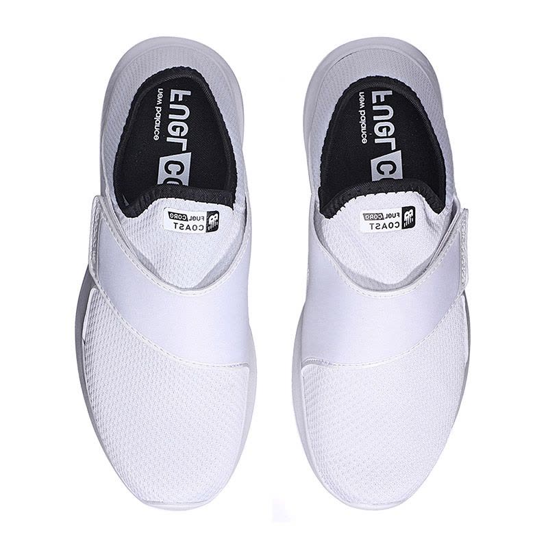 New Balance/NB男鞋跑步鞋轻便网面透气橡胶减震运动鞋MCOASHJ3 白色 40.5码图片