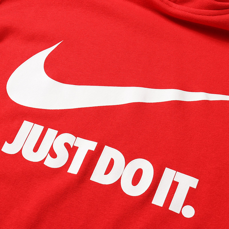 nike耐克男装卫衣运动休闲时尚连帽针织套头衫aj3315l红色