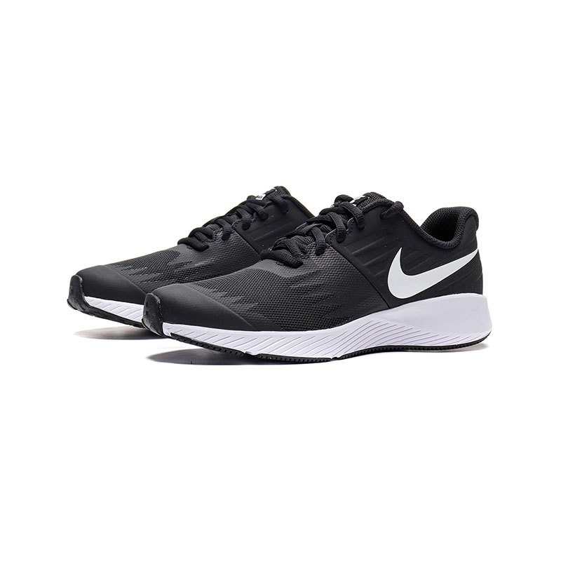 【自营】NIKE耐克男大童跑步鞋春季新款舒适轻便系带休闲运动鞋907254