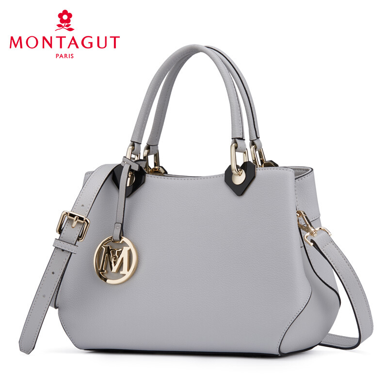 梦特娇montagut女士包包新款时尚单肩斜挎包百搭手提包女包简约经典