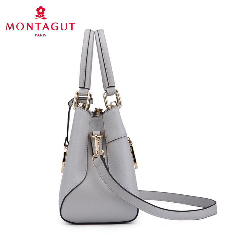 梦特娇montagut女士包包新款时尚单肩斜挎包百搭手提包女包简约经典