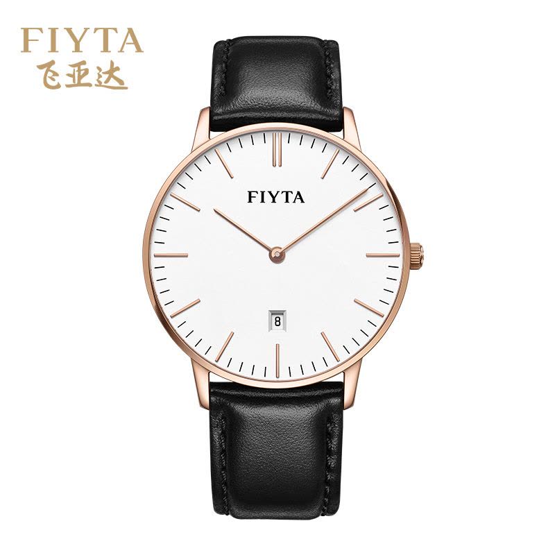 飞亚达(FIYTA)手表 时尚休闲简约防水百搭 男表女士手表石英表钢带情侣表腕表图片