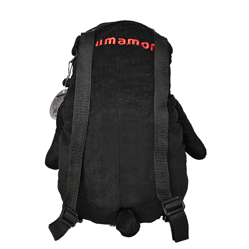日本正版原装进口 酷MA萌(KUMAMON) 熊本熊玩偶书包 毛绒儿童书包双肩背包 42CM