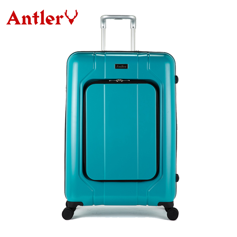 Antler/安特丽英伦时尚行李箱男万向轮旅行拉杆箱登机密码箱女20寸