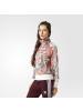 Adidas/阿迪达斯夹克上衣女装无帽拉链修身美国直邮BJ8408
