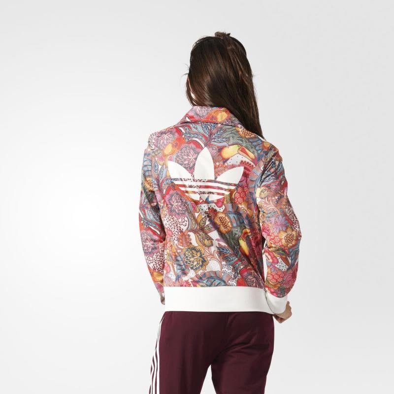 Adidas/阿迪达斯夹克上衣女装无帽拉链修身美国直邮BJ8408图片