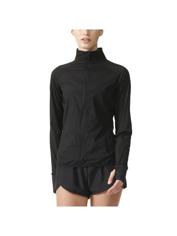 Adidas阿迪达斯女装17训练透气外套修身运动休闲茄克S94866