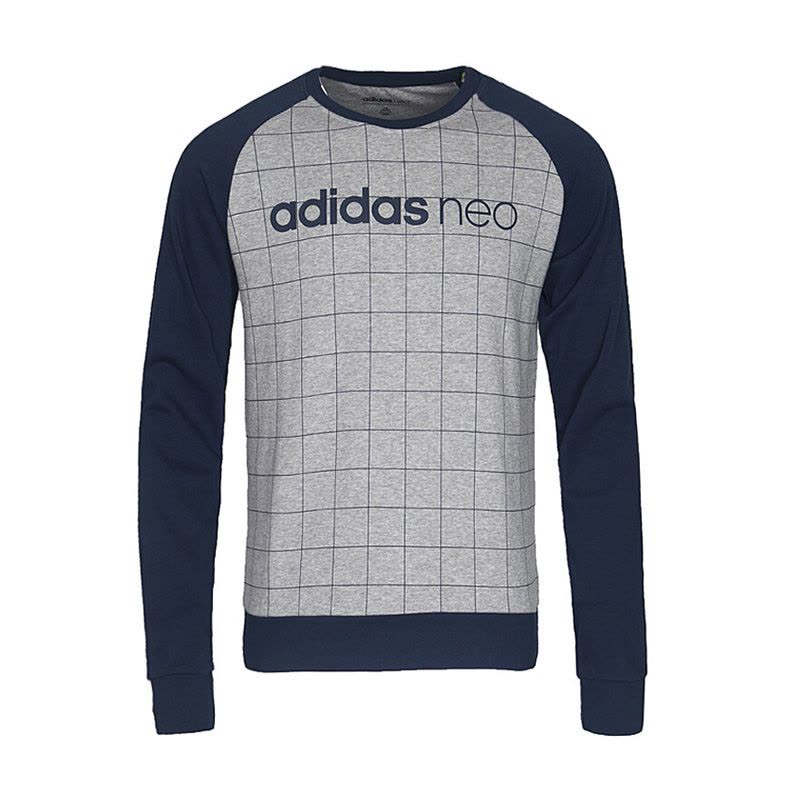 Adidas阿迪达斯Neo男装秋季运动服针织套头卫衣CD3286图片