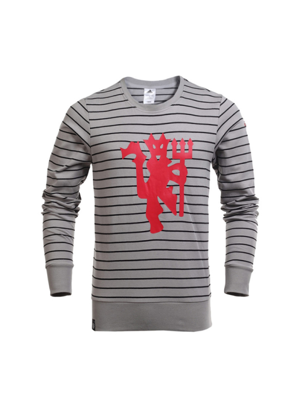 正品ADIDAS阿迪达斯秋季男子曼联卫衣套头衫卫衣AZ3668