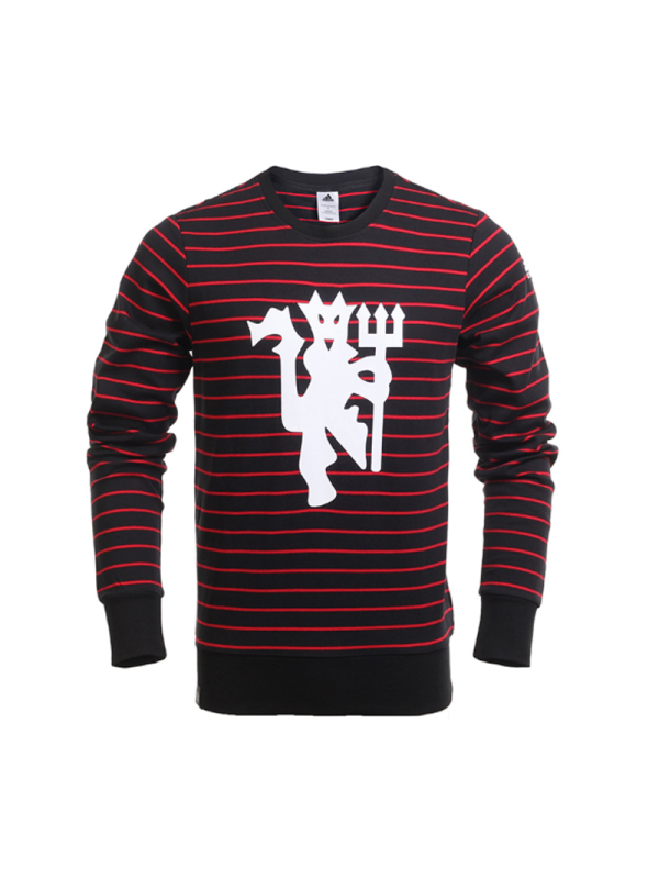 正品ADIDAS阿迪达斯秋季男子曼联卫衣套头衫卫衣AZ3668