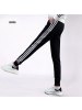 adidas阿迪达斯女裤秋季三条纹休闲收脚运动裤长裤S97113