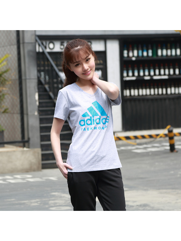 阿迪达斯adidas武道系列女装短袖T恤-ADICTTW-GYBU