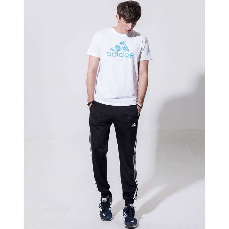 阿迪达斯adidas男装收腿长裤-TR30P3-BW图片