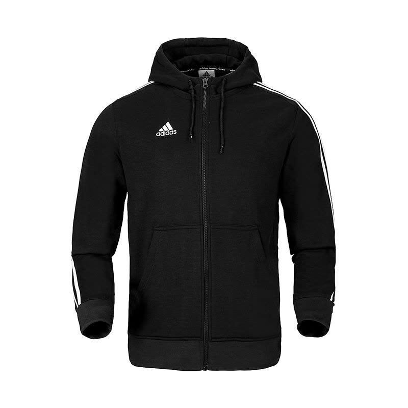 阿迪达斯adidas男装开衫帽衫-TR30J5-BW图片