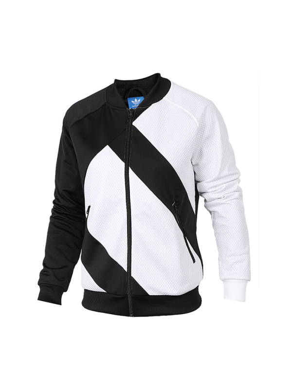 adidas阿迪达斯三叶草女子运动外套黑BP5089