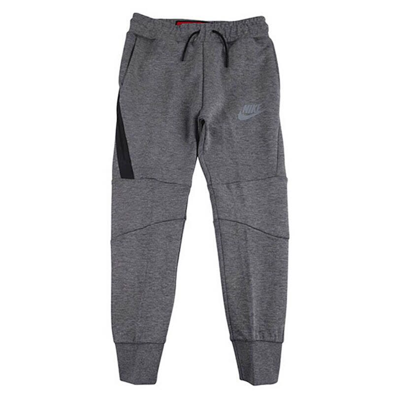 NIKE耐克童装春秋男女大童青少年运动休闲透气针织收脚长裤804818-093图片