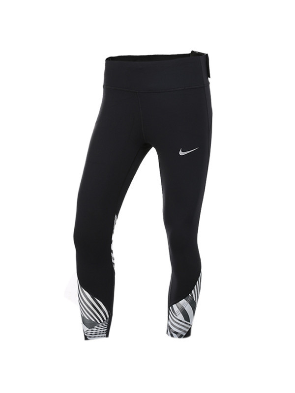 NIKE耐克女裤运动训练休闲透气中长裤打底裤855610-010