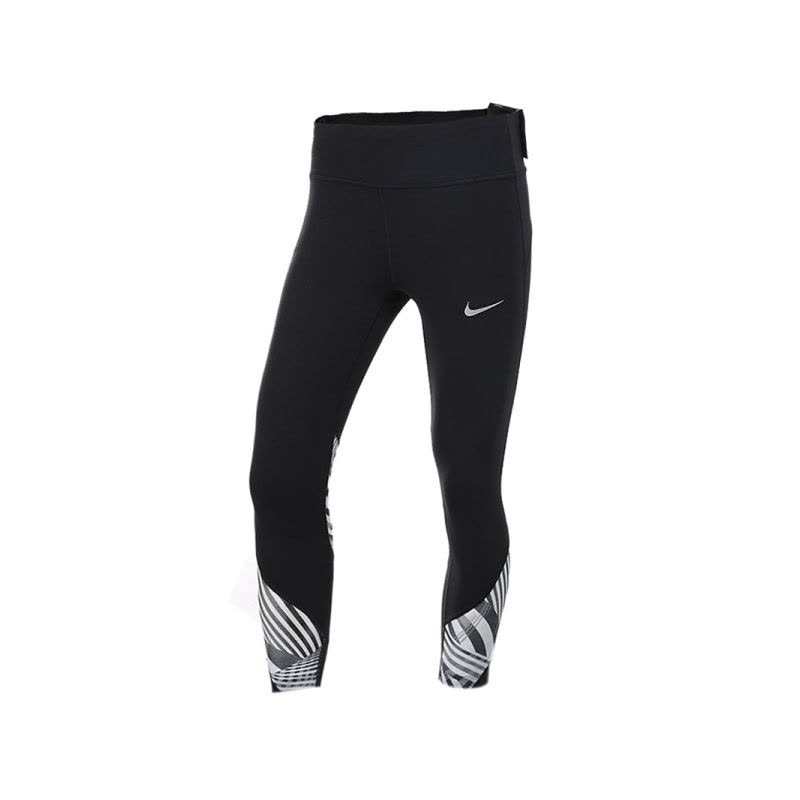 NIKE耐克女裤运动训练休闲透气中长裤打底裤855610-010图片