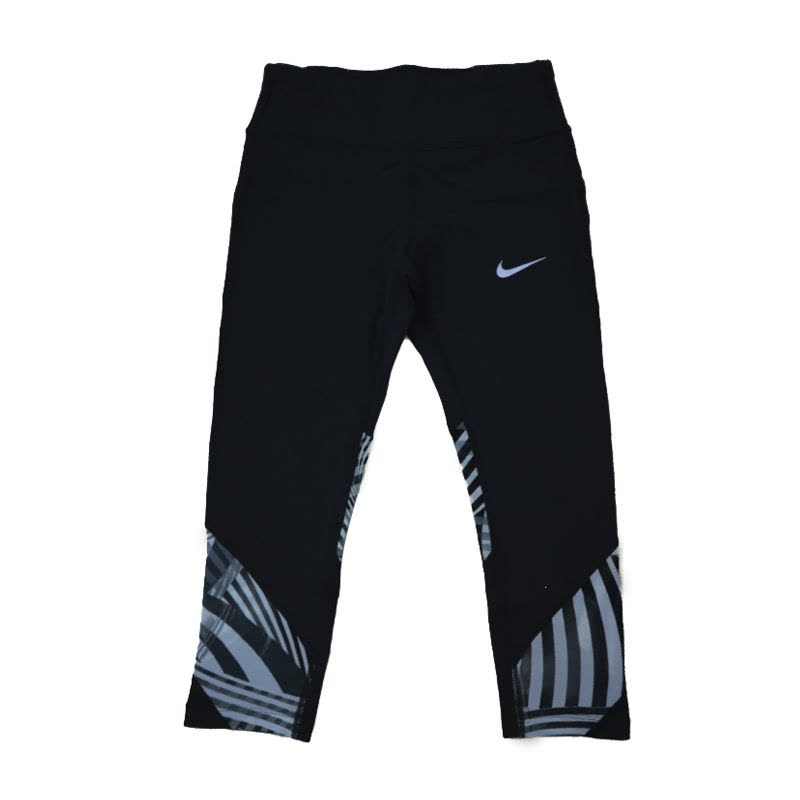NIKE耐克女裤运动训练休闲透气中长裤打底裤855610-010图片