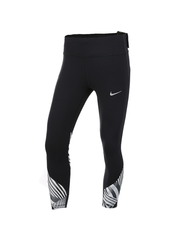 NIKE耐克女裤运动训练休闲透气中长裤打底裤855610-010