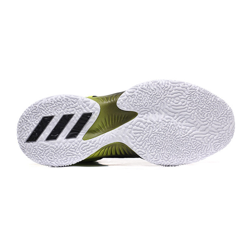 Adidas阿迪达斯男鞋中帮透气实战战靴运动篮球鞋BY3789