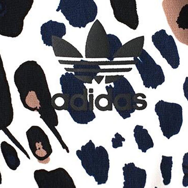 ADIDAS阿迪达斯三叶草女子运动休闲印花夹克外套-AY6680图片