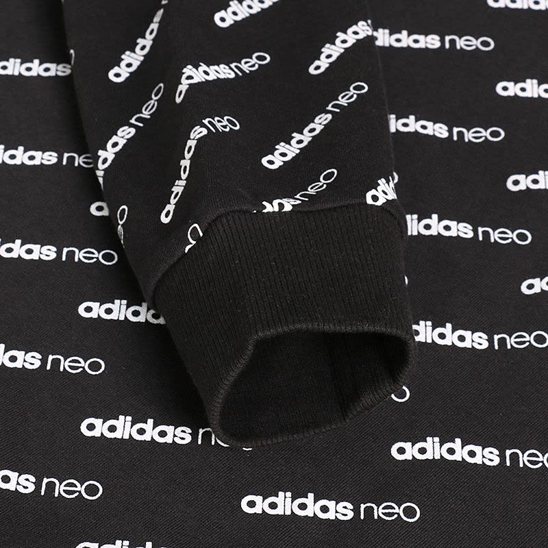 阿迪达斯adidasNEO男装圆领卫衣套头衫-BK6895图片