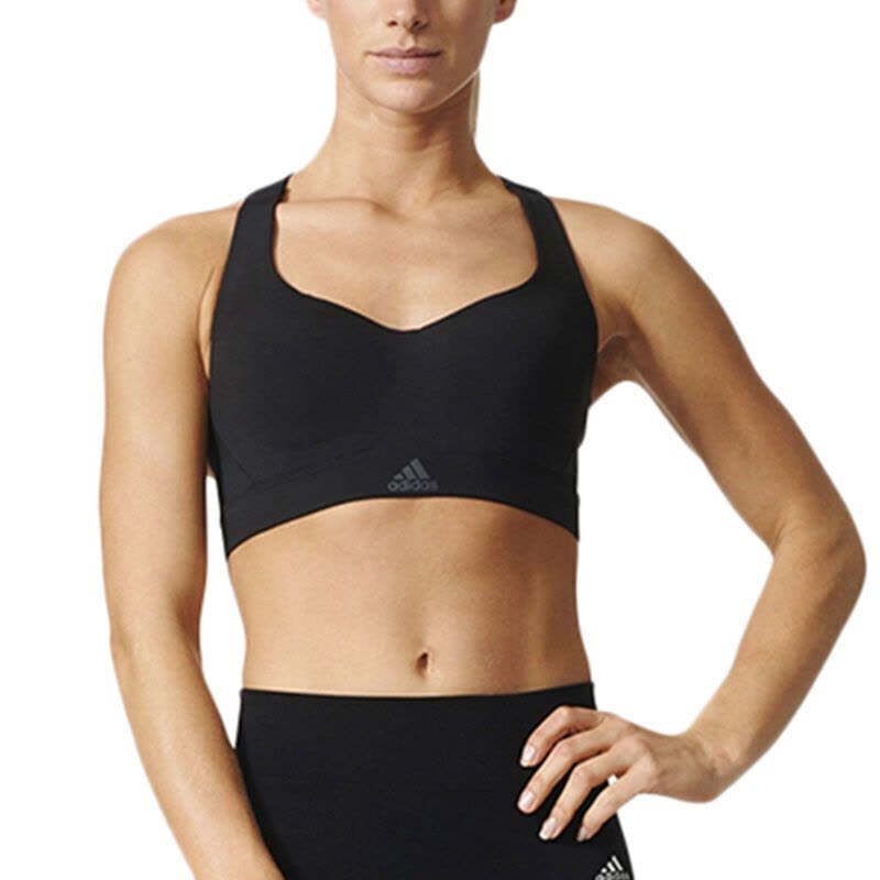 Adidas阿迪达斯女装运动背心健身瑜伽舞蹈文胸健身衣BK3112BK3112图片