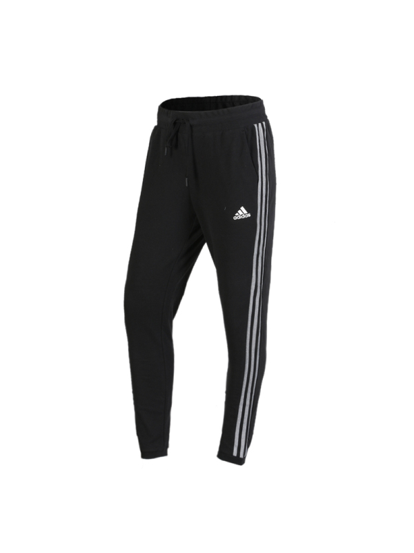 ADIDAS阿迪达斯女裤夏运动裤三条纹针织休闲长裤BK5458