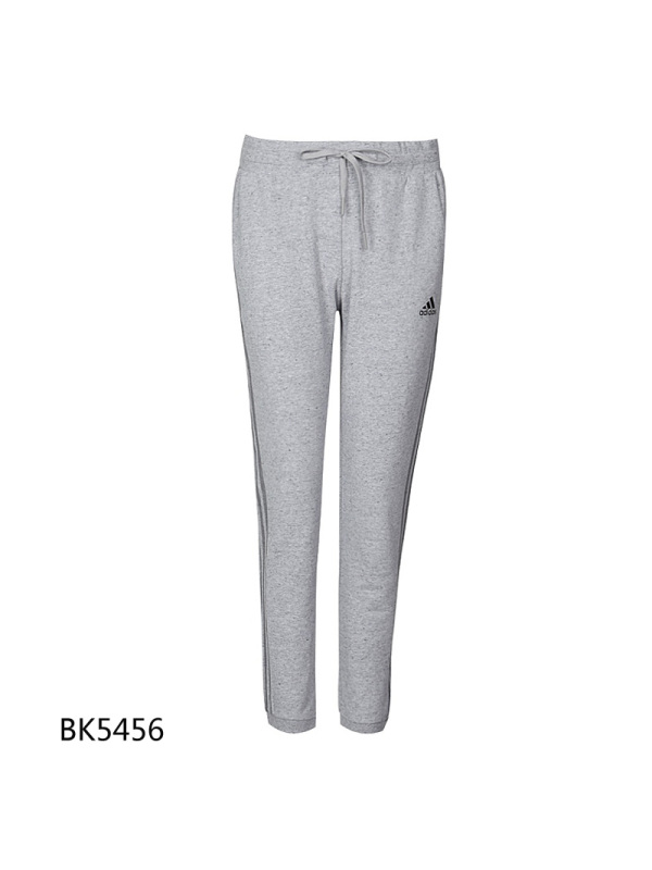 阿迪达斯女裤系带宽松透气训练跑步运动休闲长裤BK5456