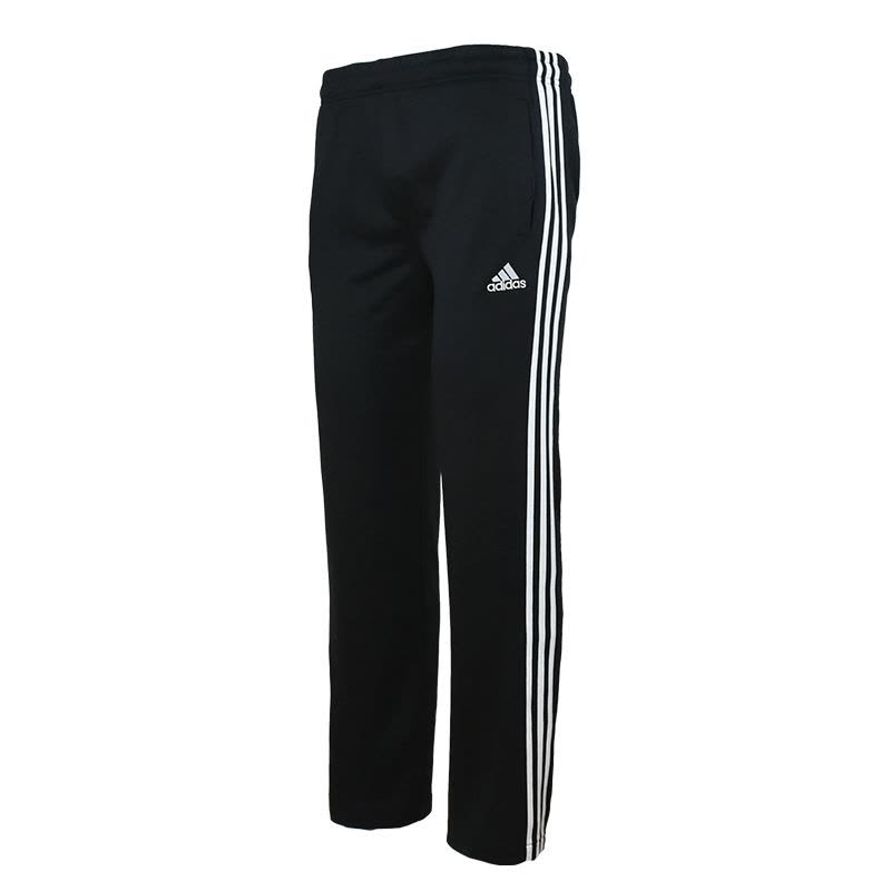 阿迪达斯男休闲运动长裤直筒宽松健身训练裤针织透气服图片