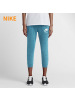 耐克NIKE女装夏季运动裤透气休闲七分裤中裤-726054-418