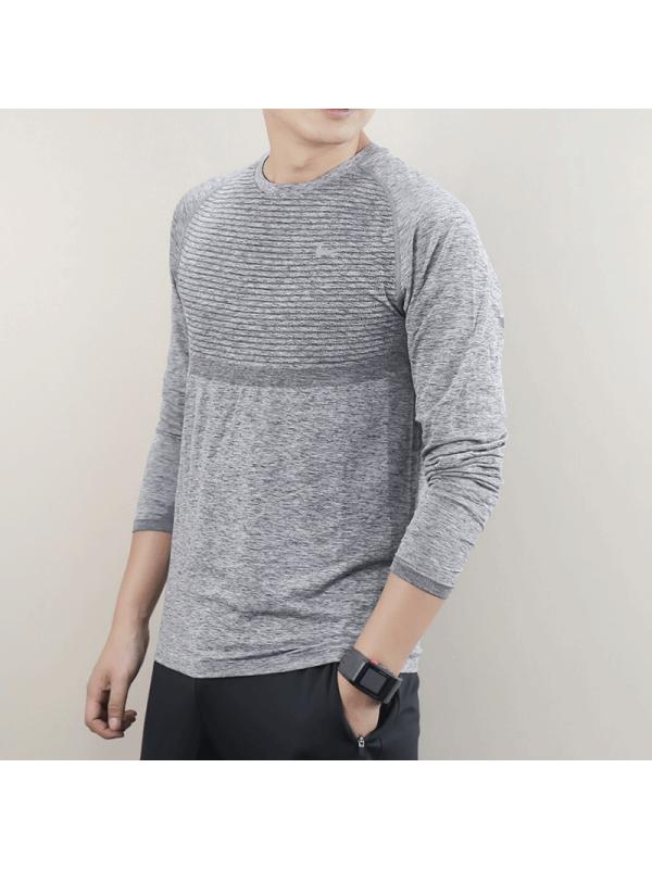 耐克男装冬季圆领防风保暖跑步运动长袖圆领T恤-717761-010